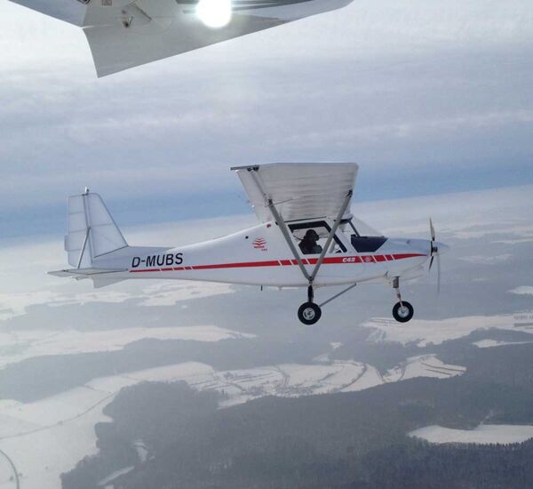 Ultraleichtflugzeug Flugplatz Aeroclub Dinkelsbühl-Sinbronn EDND